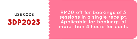 3 sessions discount code