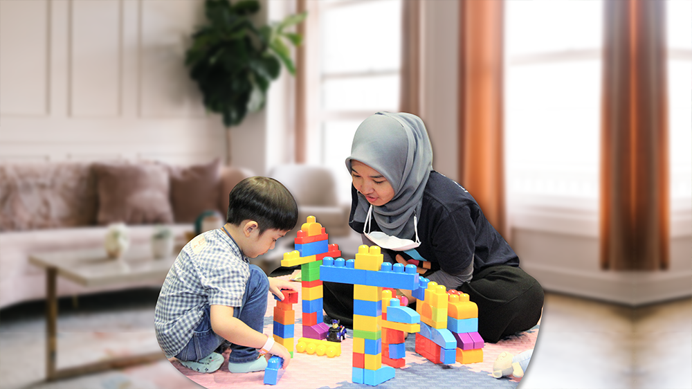 Children Playing Hide-and-Seek or Building Objects Using Blocks Can Help in Their Development?