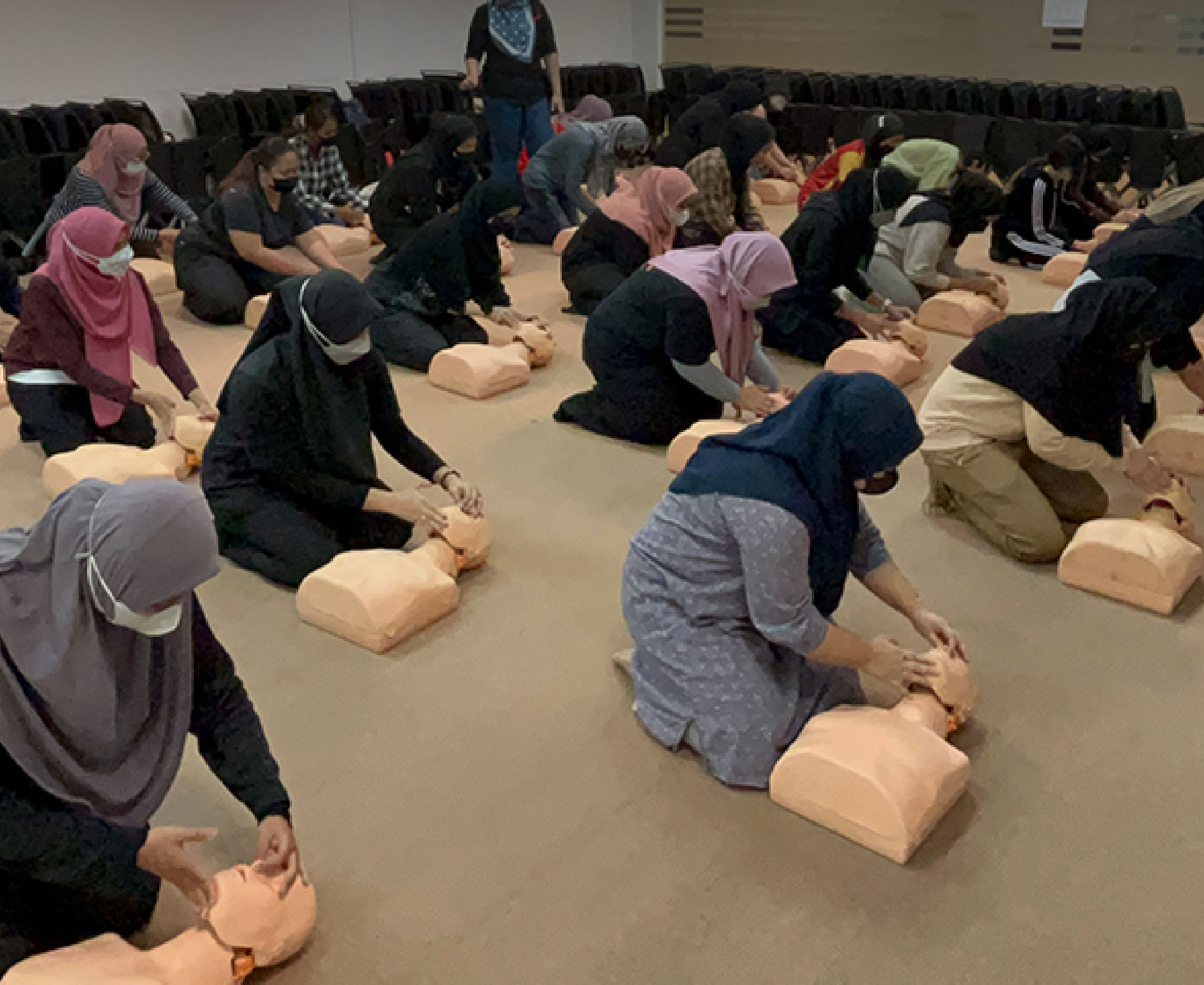Latihan CPR Pengasuh Kiddocare