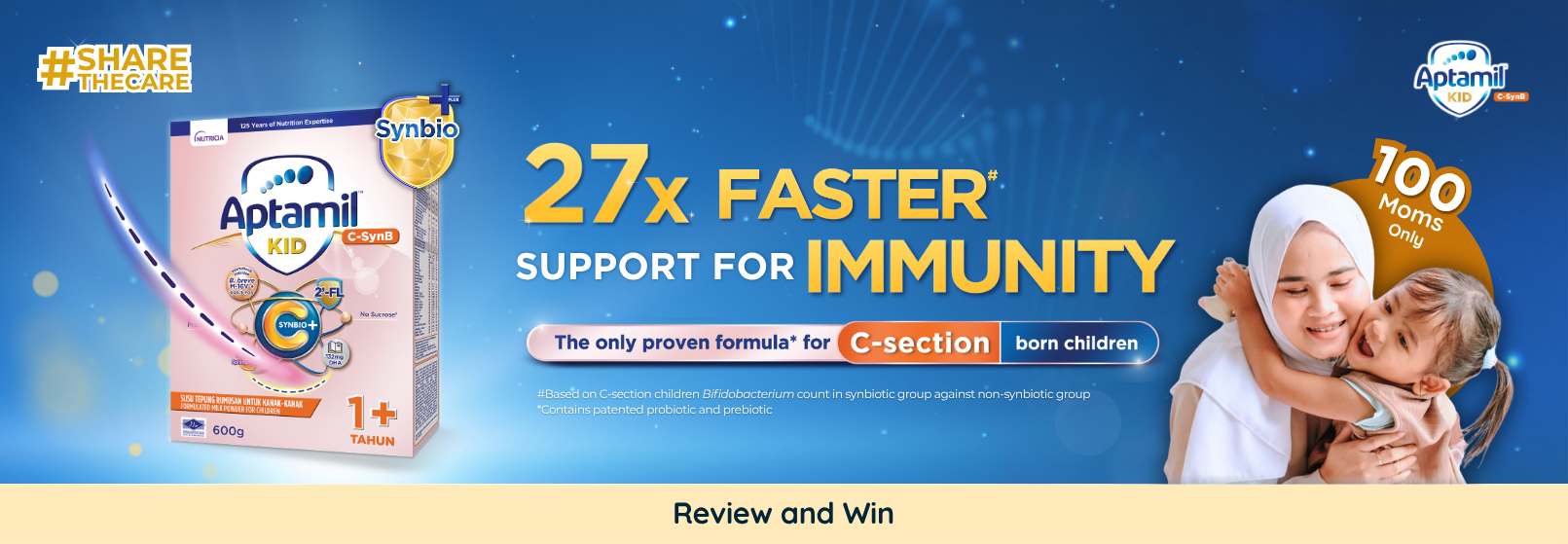 Share The Care with Aptamil aptamil web banner 1